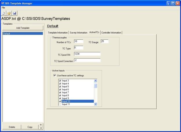 New Active TCs Tab